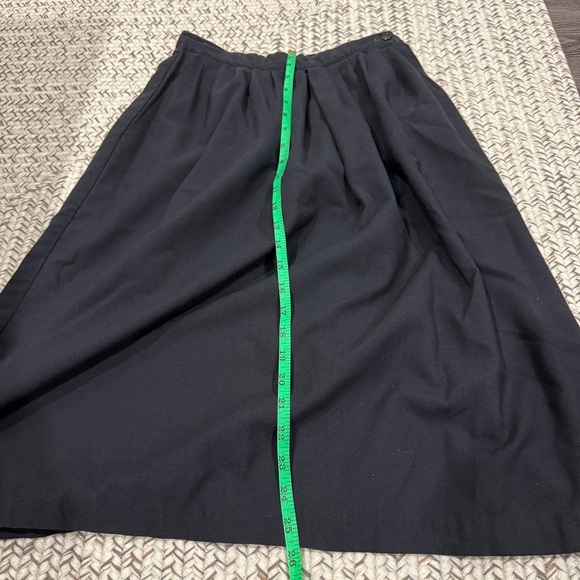 Vintage Julane New York Black Pleated Mini Skirt - Picture 9 of 9